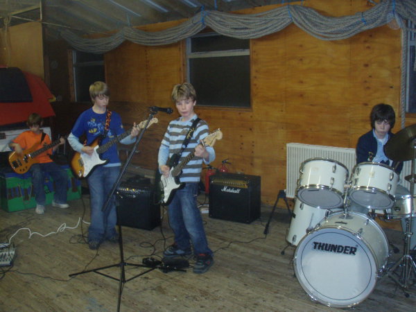Southon Rox 1st Crowborough Scouts Rock Band January 2007