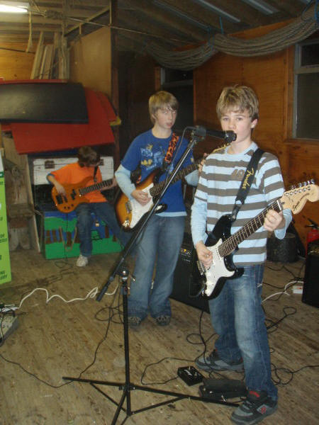 Southon Rox 1st Crowborough Scouts Rock Band January 2007