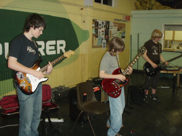 Southon Rox 1st Crowborough Scouts Rock Band February 2007