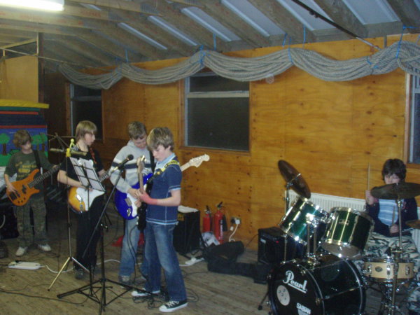 Southon Rox 1st Crowborough Scouts Rock Band February 2007