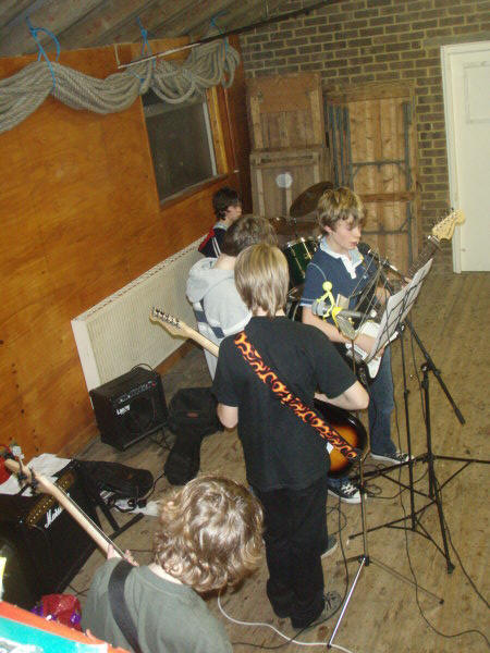 Southon Rox 1st Crowborough Scouts Rock Band February 2007
