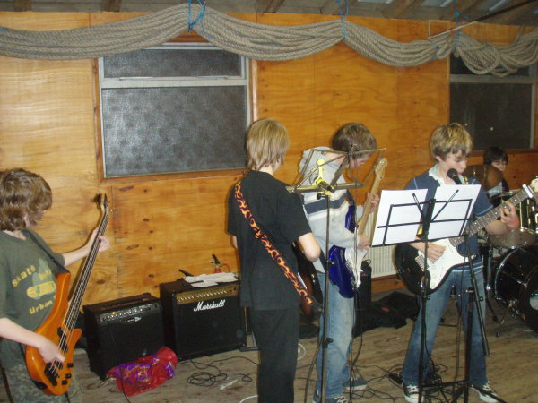 Southon Rox 1st Crowborough Scouts Rock Band February 2007